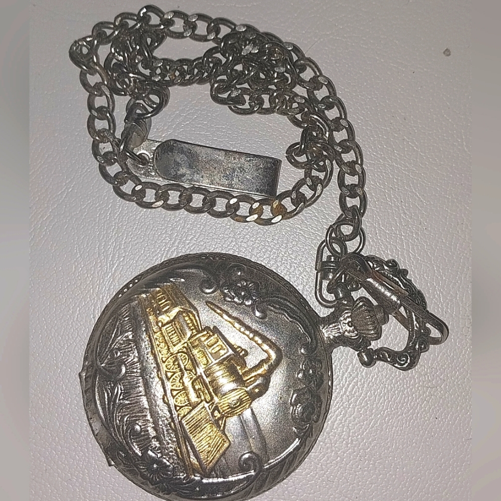 Train Pocket Watch